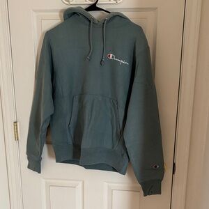 Champion Men's Blue Hoodie
